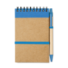 Bloc-notes recyclé et stylo