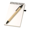 Bloc-notes recyclé et stylo