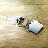 Porte clés métal maison