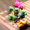 Bonbons multicolores