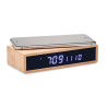 Chargeur sans fil en bambou