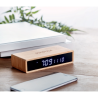 Chargeur sans fil en bambou
