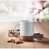 Tasse avec base en liège