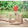 Jeu de lancer en bois de pin
