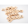 Jeu de comptage éducatif en bois