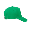 Casquette coton bio 250gr/m²