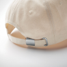 Casquette coton bio 250gr/m²