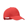 Casquette coton bio 250gr/m²