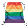 Sac à cordon arc-en-ciel  RPET