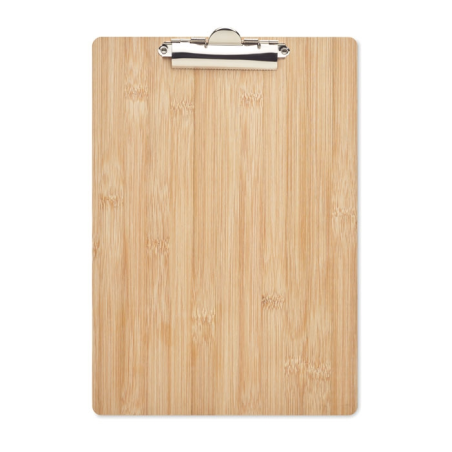 Porte-bloc en bambou A4