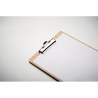 Porte-bloc en bambou A4