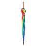 Parapluie arc-en-ciel 27 "
