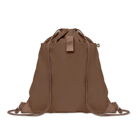 Sac à cordon en coton recyclé
