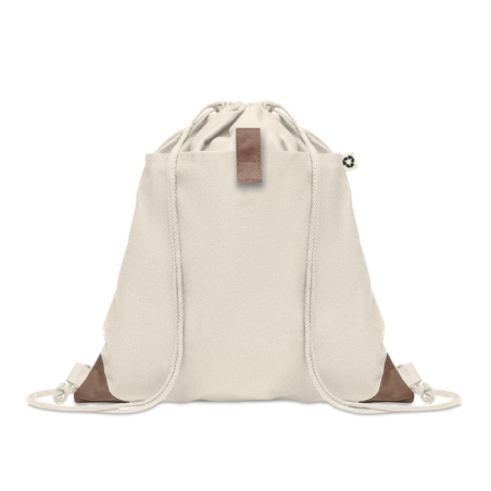 Sac à cordon en coton recyclé