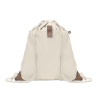 Sac à cordon en coton recyclé