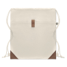 Sac à cordon en coton recyclé