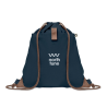 Sac à cordon en coton recyclé