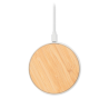 Chargeur sans fil 15W en bambou