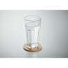 Sous-verre rond en bambou