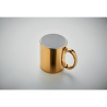 Tasse en céramique métalisée