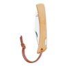 Couteau pliable en bambou