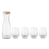 Set de boisson en verre recyclé