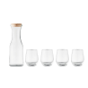 Set de boisson en verre recyclé