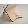 Support de téléphone en pin