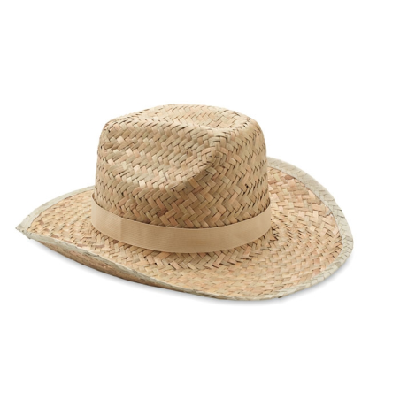 Chapeau de cow-boy en paille