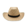 Chapeau de cow-boy en paille