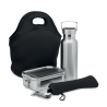 Set à déjeuner en acier inox