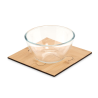 Lot de 4 sous-verres puzzle