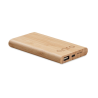Powerbank bambou de 4000 mAh