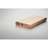 Powerbank bambou de 4000 mAh