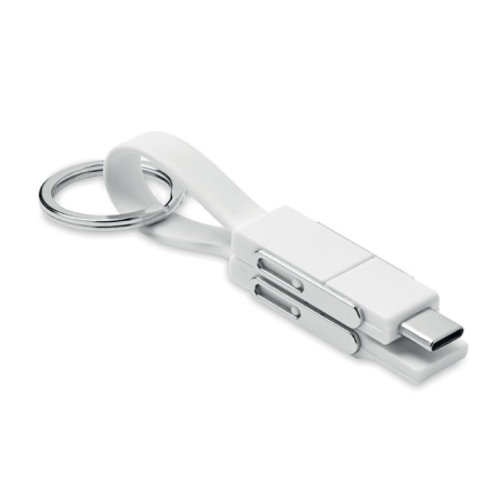 Porte-clés avec câble 4 en 1