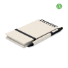 Carnet en carton de lait recycl