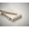 Carnet en carton de lait recycl