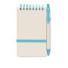 Carnet en carton de lait recycl