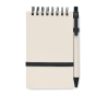 Carnet en carton de lait recycl