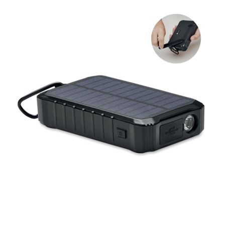 Powerbank solaire à dynamo 8000 mA