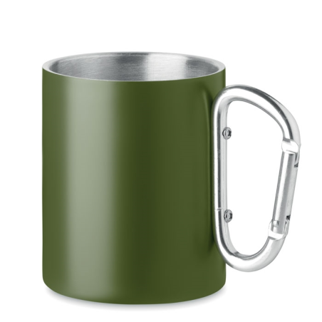 Tasse en métal double paroi