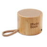 Haut-parleur sans fil bambou