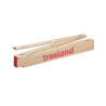 Règle de charpentier en bois 2m