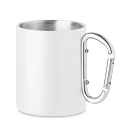 Mug en métal anse mousqueton
