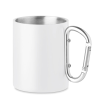 Mug en métal anse mousqueton