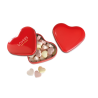 Boîte coeur avec bonbons