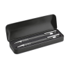 Set stylo bille étui métal