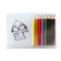 Set crayons de couleur en bois
