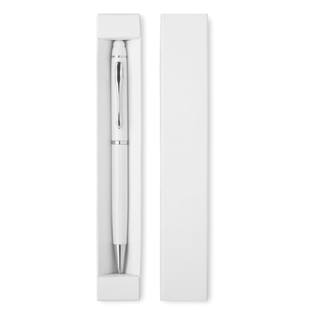 Stylo touch twist en aluminium