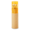 Tube de 6 crayons de couleur